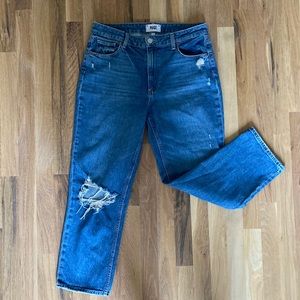 PAIGE Noella cropped jeans, size 30; VUGC, smoke-free, pet-free home